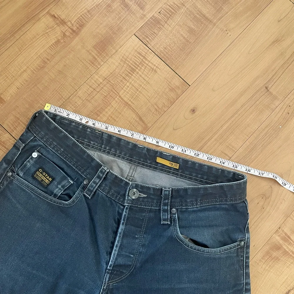 G-Star Men's Dark Blue Straight Jeans 32W 30L